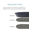 1/8 Inch(3mm) Full Length Insoles and Additional Lifts for Leg