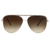TOPFOXX Cristina Aviators Sunglasses (Brown)