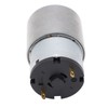 DC Motor 12V 12RPM Reducer Shaft SelfLocking Geared Motor for