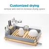 Polder Harmony Dish Rack, Sturdy Dish Drying Rack with 2