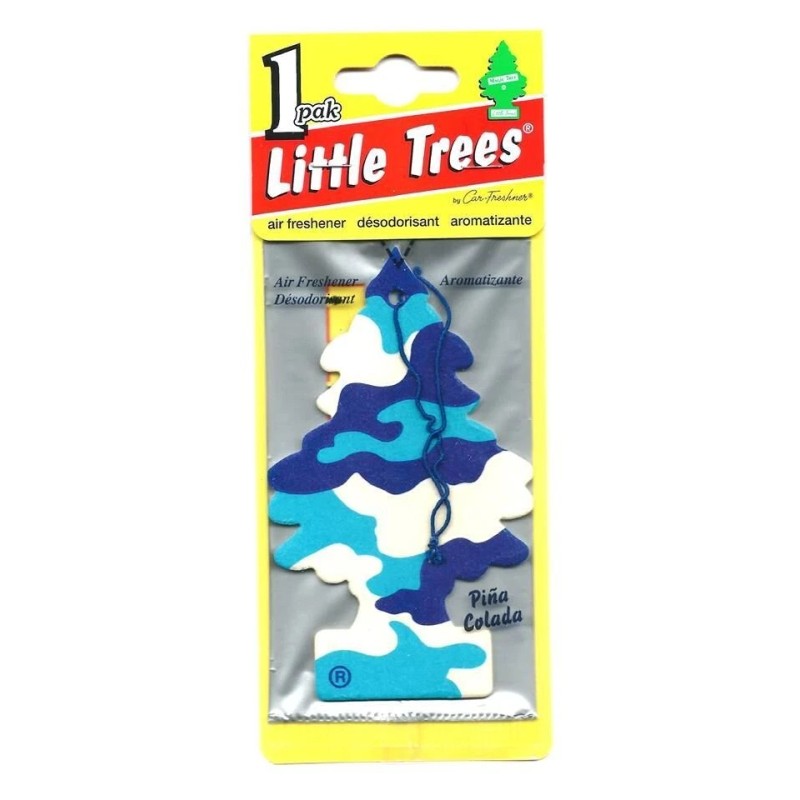 Little Trees 24 Pcs Little Trees Pina Colada Scent Hanging