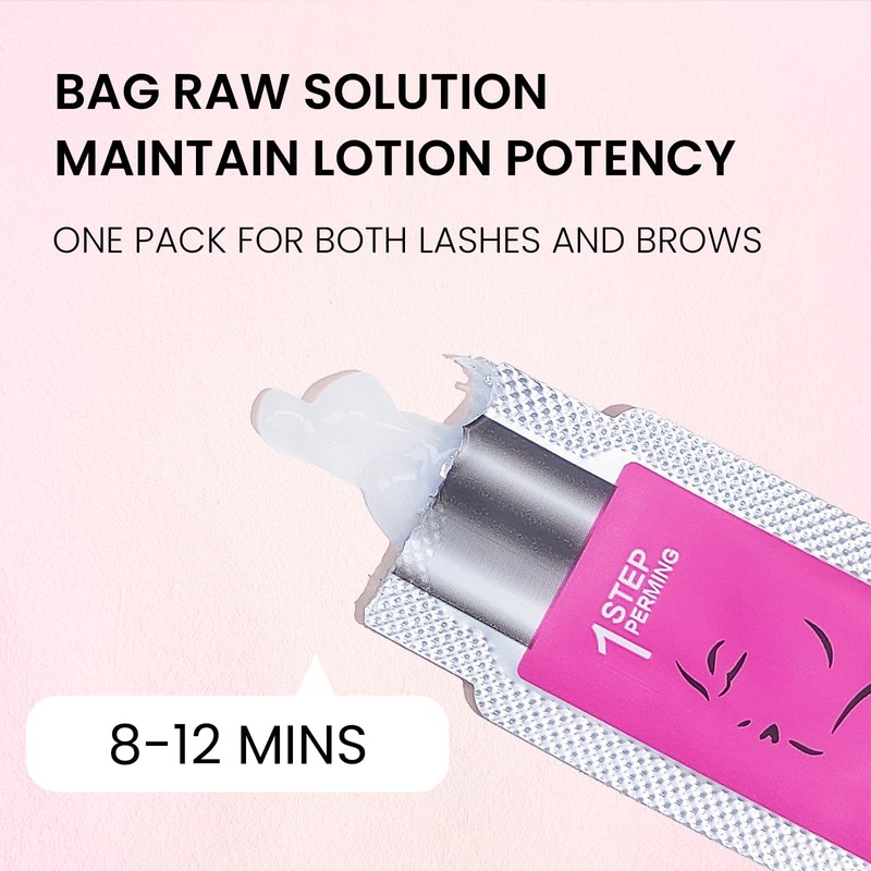 Lomansa Lash Lift Kit, Eyelash Perming Kit, Brow Lamination Kit,