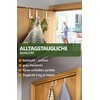 4smile Door Hooks – Set of 10, White – Stainless