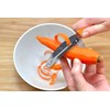 WitnyStore Kitchen Tool 8½" Long Orange Plastic Handle Stainless Steel