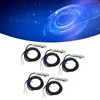 5 Pcs Proximity Switch M12x1 2 Wire Normally Closed 4mm