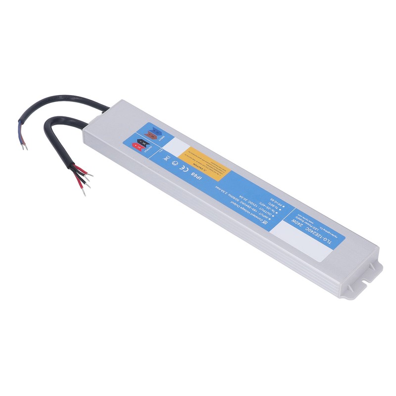 LED Power Supply Waterproof Driver 180‑264VAC to DC Converter Transformer