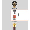 GARDENA 5-Piece Premium Metal Quick Connect Garden Fittings: Hose Attachment
