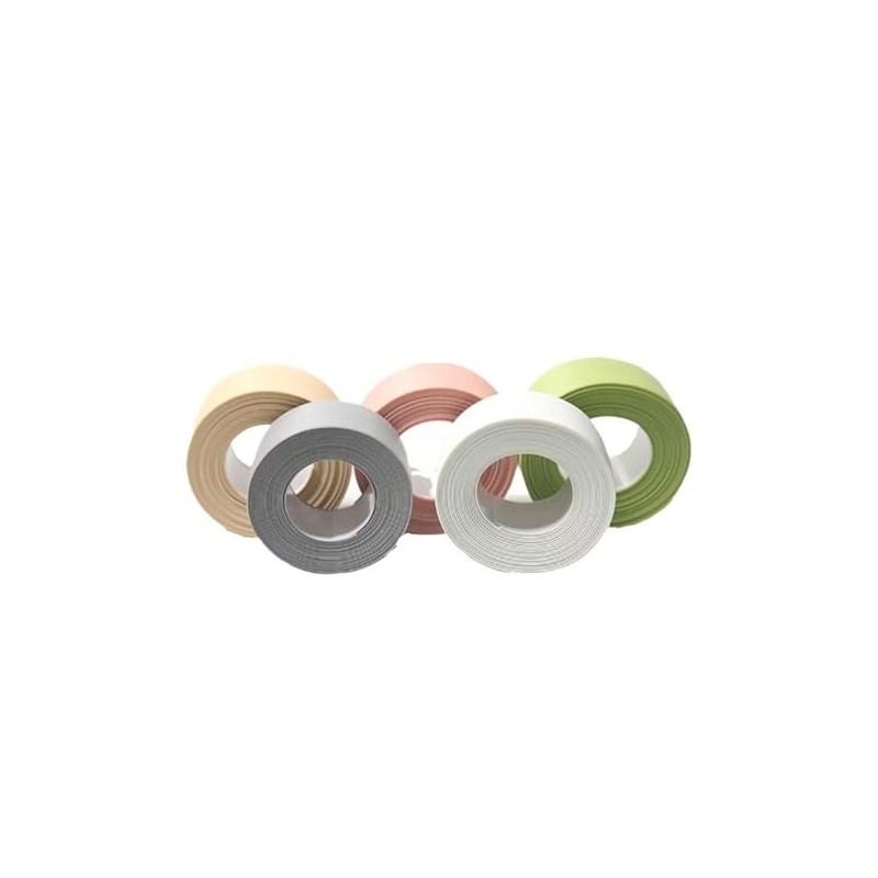 Caulk Tape Self Adhesive，Shower Bathtub ，Bathroom Sink，Toilet Edge Protector，Protector with