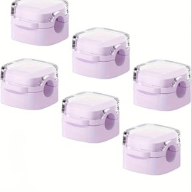 Kabel-Organizer (6er-Pack), Magnetic Cord Organizer Kabelmanagement, effektiv für die Organisation und Platzierung von Kabeln, Violett