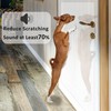 BNOSDM Door Protector from Dog Scratching, Clear Flexible Cat Door