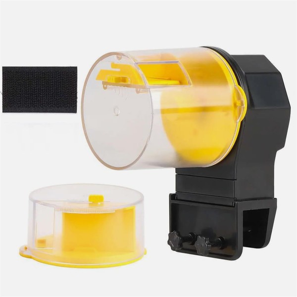 TECKEEN Fish Feeding Feeder Food Dispenser for Fish Tank, Vacation