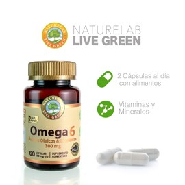OMEGA 6 ÁCIDO GRASO ESENCIAL SUPLEMENTO NATURELAB