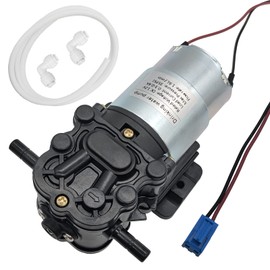 DC 12V water dispenser pump 1.6LPM 35PSI self-priming 1.3m, compatible with Primo, Avalon, Brio bottom loading water cooler water dispenser pump replacement, DP005A2 pump replacement.