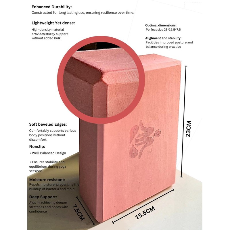 Generic Yoga Block for Workout (Ethylene Vinyl Acetate (EVA))