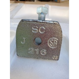 Steel City Beam Clamp Malleable Iron  216 3/8"           Each