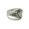 Sterling silver men's ring solid hallmarked 925 Sword R001787