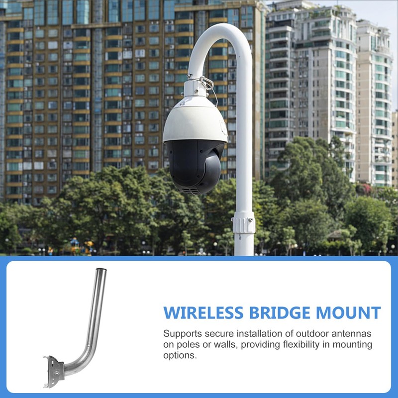 TOYMYTOY Adjustable Universal Antenna Mount Stainless Steel Wireless Bridge Bracket