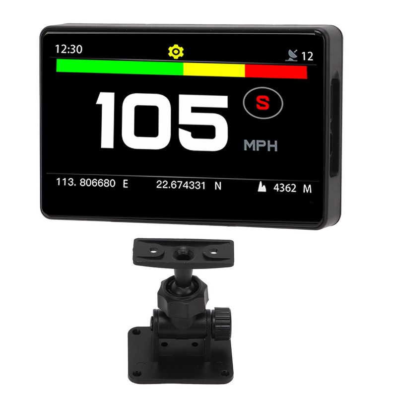 Car Smart HUD Display Dashboard Heads Up Windshield Speedometer Fatigue