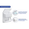 Wenko 8514500 Toilet Roll Holder 2 in 1