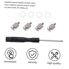 Tofficu 1 Set SSD Screw Kit for Motherboard Durable Stainless Steel Nvme SSD Mounting Screws for Laptop and Game Console Maintenance