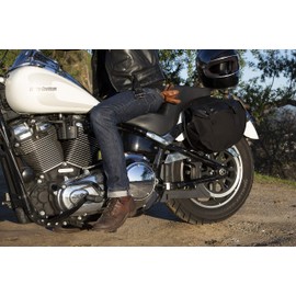 Stansport Stansport Canvas Saddle Bag - Black (766-20)