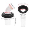 PATIKIL 45° IBC Lid Filter Cover 163mm Plastic Ton Barrel