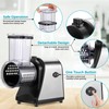 Electric Cheese Grater, 5-in-1 Vegetable Slicer & Salad Maker with