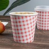 Restaurantware 8 Ounce Disposable Coffee Cups 500 Spiral Wall Hot