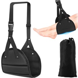 Children's Footrest with Storage Bag, Adjustable Footrest Airplane, Travel Accessories for Airplanes/Car, Useful Aeroplane Gadgets Make Long Distance Travel Easy and Convenient