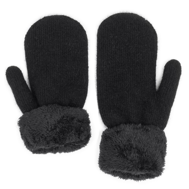Eohak Women Men Winter Gloves Warm Lining - Winter Knitted