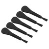20pcs Black Handle Black Hair Sound Aid Cleaning Brush Professional