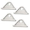 YHXiXi 4pcs Sliding Hooks for 6mm T-Slot Aluminum Extrusions Silver,