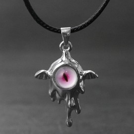 Uarein Y2K Heart Necklace Set for Women Men Friendship Necklace Vintage Cross Rose Love Evil Eye Necklaces Adjustable Black Braided Cord Necklaces Couple BFF Jewelry Gifts (Evil eye)