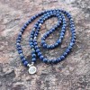Unbranded 108 Mala Beads Lapis Lazuli Prayer Bracelet 8mm Gemstone