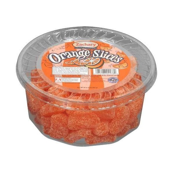 Zachary Artificial Orange Flavored Slices 32oz. by Zachary