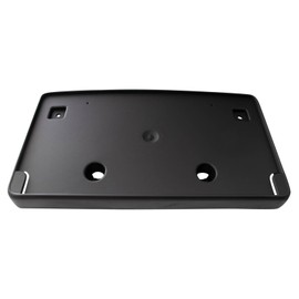 TRQ Front License Plate Bracket Black Compatible with 2021-2023 Chrysler Pacifica CH1068163