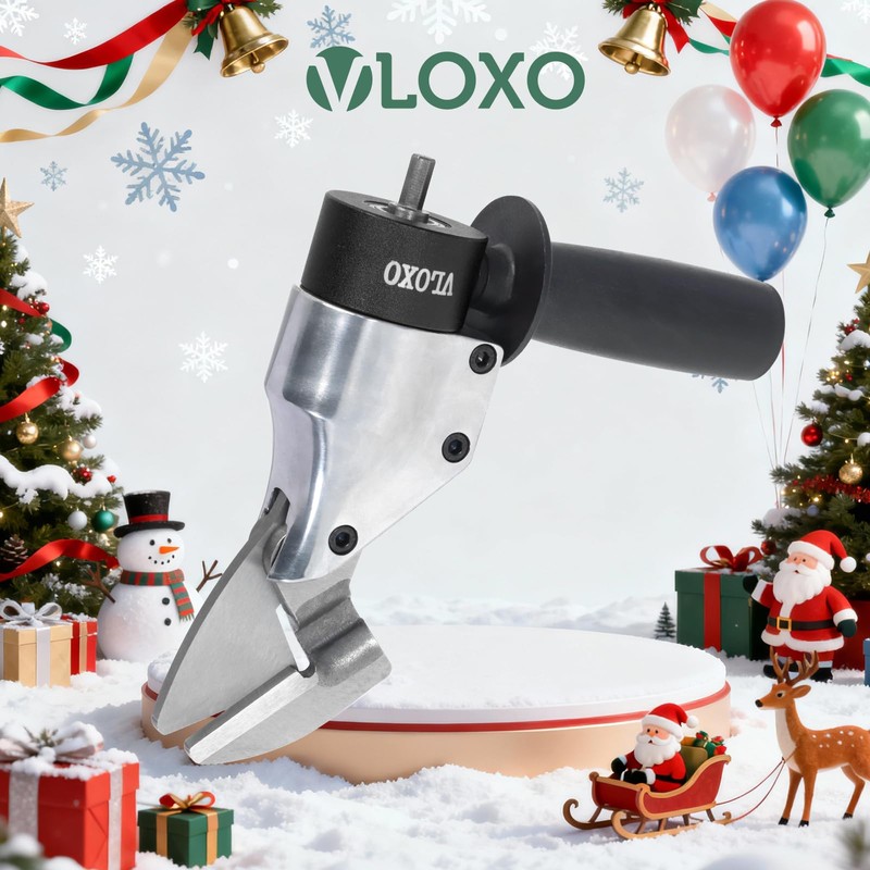 VLOXO Professional Metal Shear Drill Attachment, Sheet Metal Cutter for