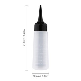 Applicator Bottle, Yebeauty 2 Pack 150ml/5 Ounce Hair Dye Bottle Applicator with Angled Tip