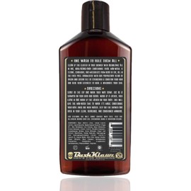 BushKlawz Urban Prince Man Wash 13.5 oz All in One Hair Beard & Body Shampoo, Conditioner, Beard & Body Wash