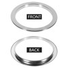 JECOMPRIS Round Countertop Working Top Flush Built-in Waste Trash Chute