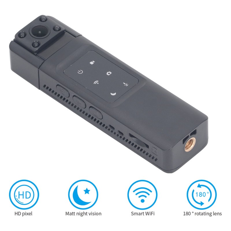 Pocket Video Camera WiFi 1080P HD Infrared Night Vision Mini