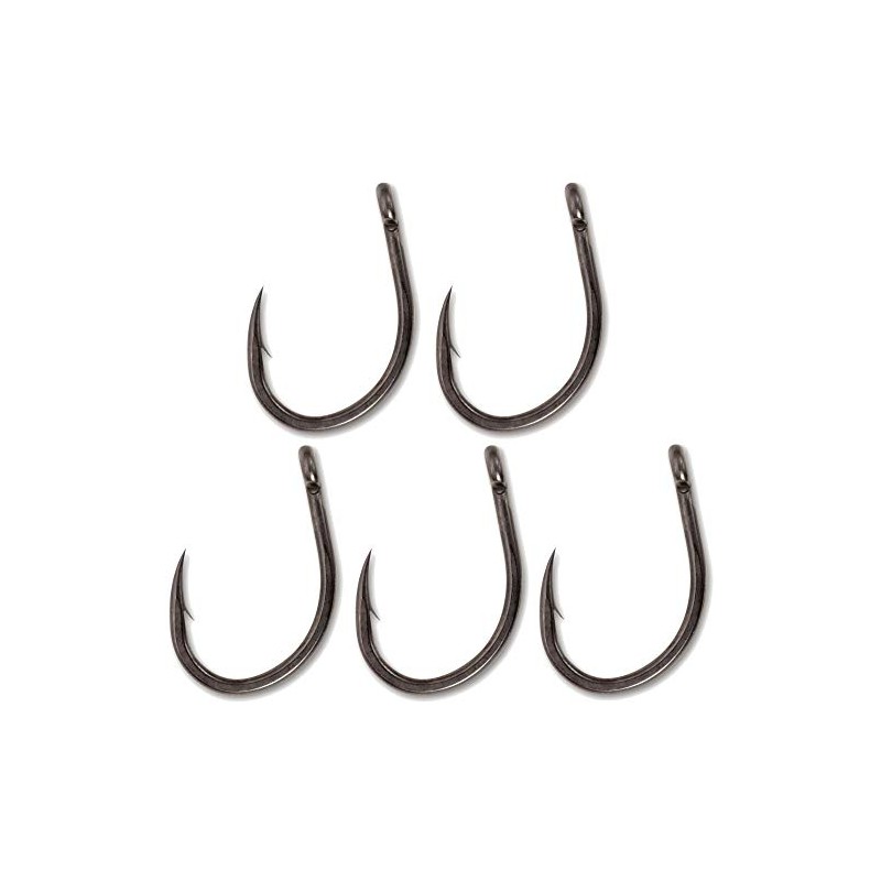 Black Cat DG Coating 2/0 Cat Hooker Pack of 5