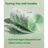 55pcs Small Trash Bags for Bathroom, Office, Kitchen,Bedroom Waste Bin