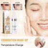Colour Changing Foundation,Colour Changing Mature Skin Foundation,Foundation Colour Changing,Long-Lasting Makeup