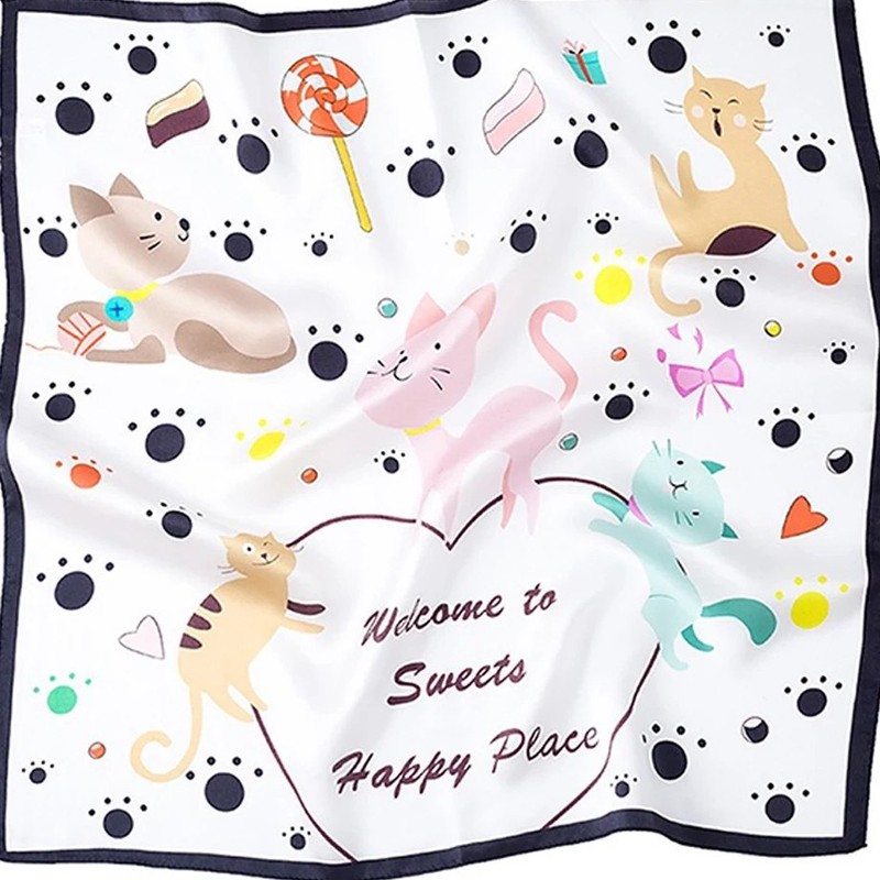 Mulberry Silk Scarf – Silk Square Scarf Women, Silk Headband