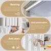 HARDJULAN 30X79in Interior Folding Accordion Doors for Living Spaces,White PVC,Handle