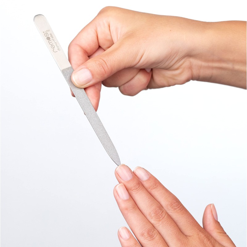 REMOS Diamond Nail File 15cm with Rough and fine Diamond