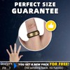 Egnaro Silicone Rings for Men 1/4/5/6/7 Multipack of Breathable Mens