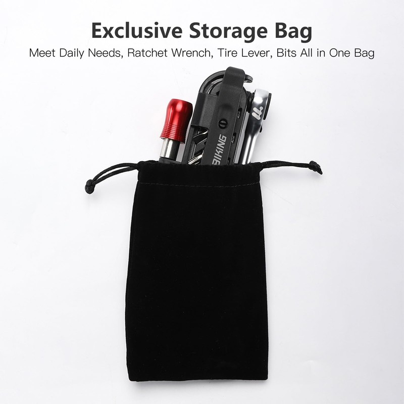 Aomiun Bike Repair Kit Bike Tool Kit with Ratchet Wrench