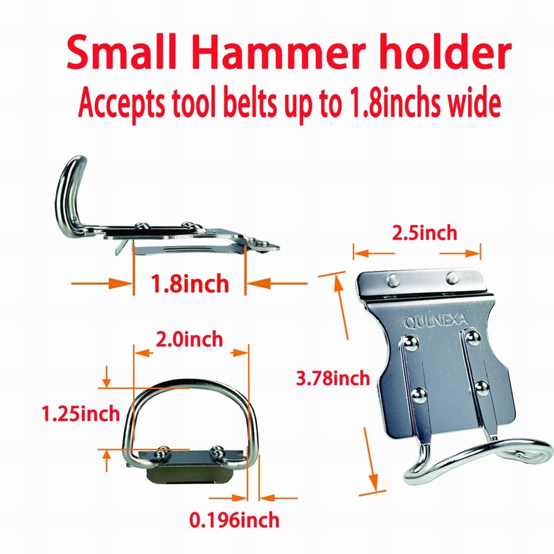 Hammer Holder, Drill Holster, Stainless Steel Hammer Holster,Hammer Holder for